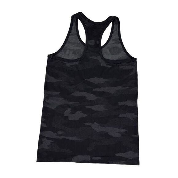 Athleta Black Speedlight Camo Tank Size Small 429809 - Picture 2 of 5